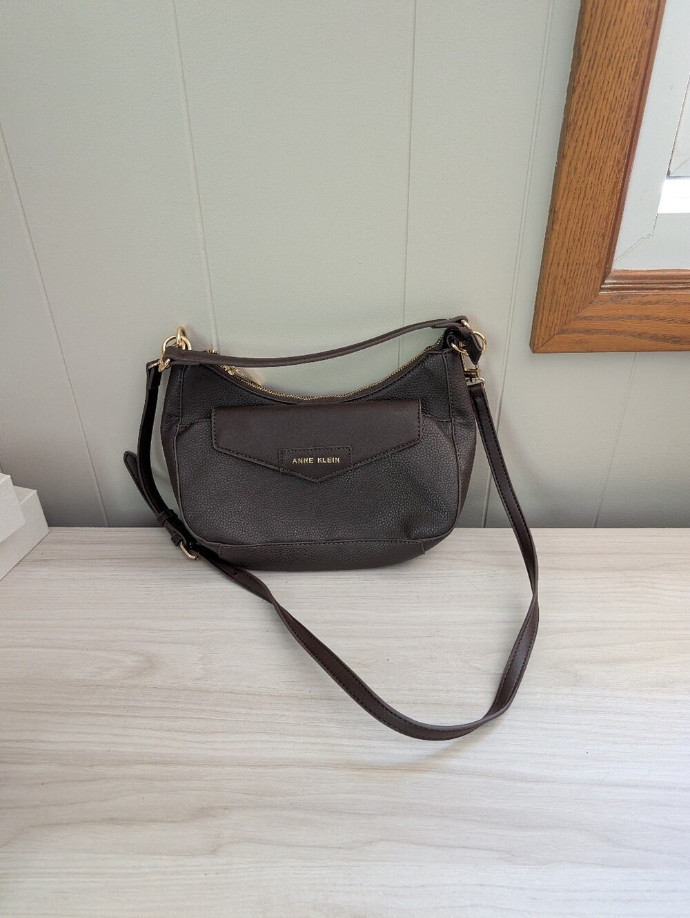 Anne Klein 2-in-1 Convertible Shoulder Bag - Picture 2 of 12